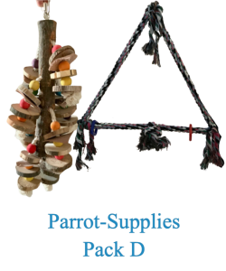 2 X Giant Parrot Toys - Pack D - RRP £48.99